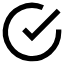 Simple line drawing of a unicorn with a star and wings above its back.