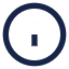 Clock icon showing the time as 1:00.